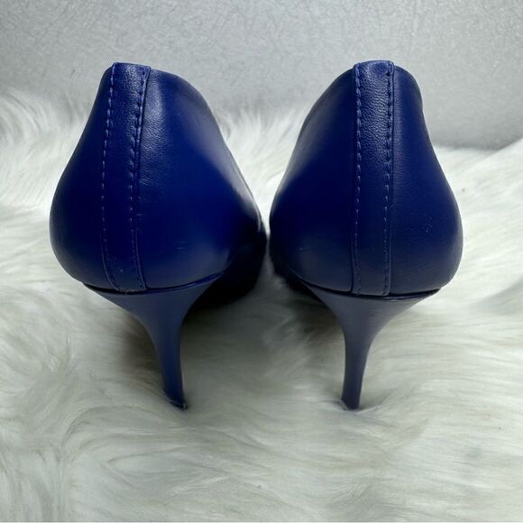Steve Madden Cobalt Blue Galleryy Leather Pump 6.5 - Picture 10 of 12